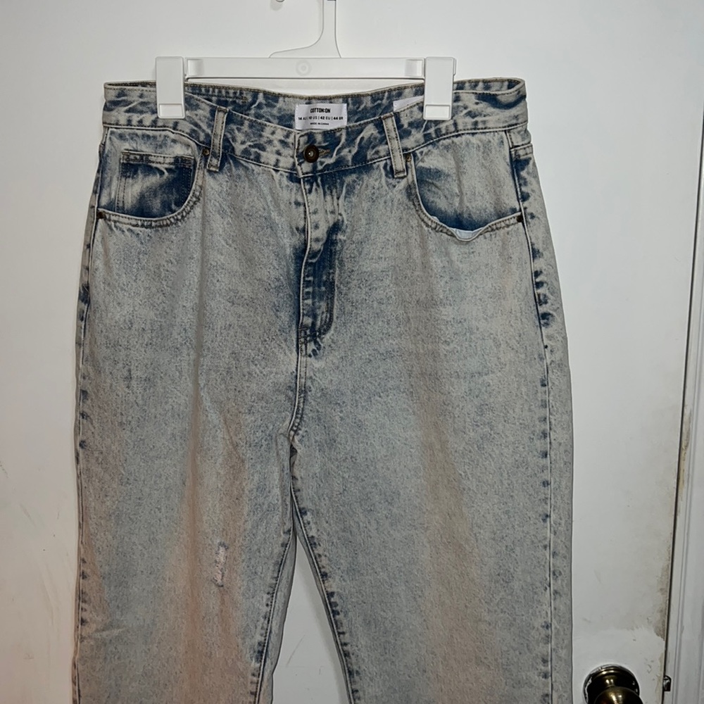 Cotton on womens split hem Jean